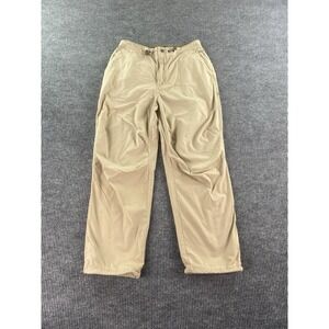 Vintage Gap Pants Men Small 31 Beige Cotton Baggy Raver Skater Loose Wide Fit